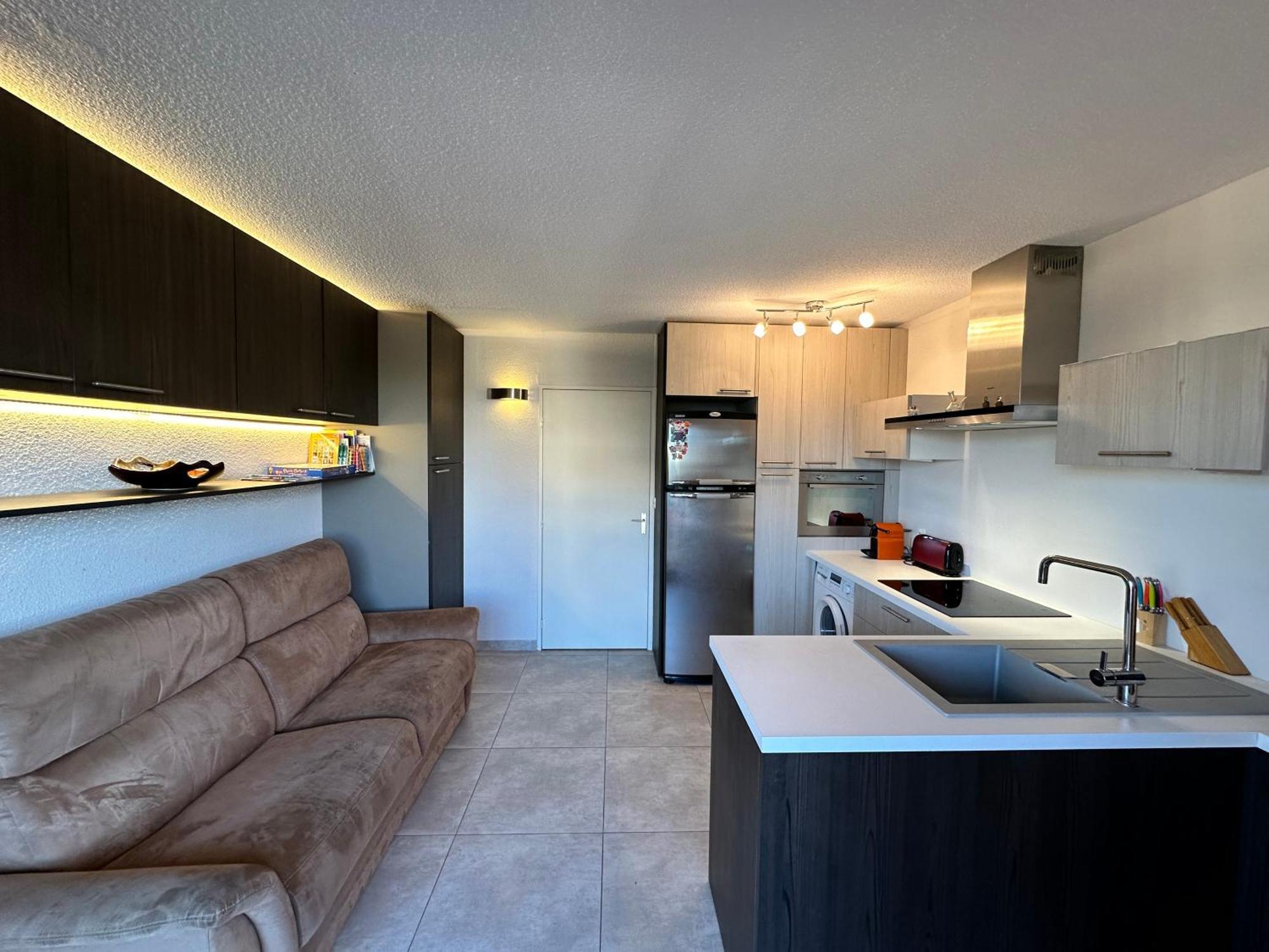 Appartement Studio Vue Sur La Marina Canet-en-Roussillon Extérieur photo